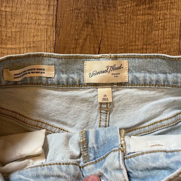 Denim Distressed Women Shorts - Picture 2 of 3